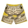 thumbnail image 2 of Cute Cartoon Snake Big Head Boys Swim Trunks Quick Dry Boy Swim Shorts for 3-14 Years, 2 of 8