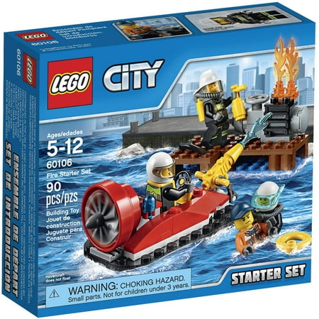 LEGO City Fire Fire Starter Set, 60106 (Best Lego Starter Set)