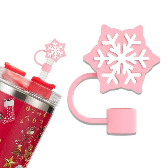 Silicone Straw Cap - for 10mm Diameter Straws, Leak-Proof, Food Grade, for Owala, Ice Bar Cups