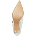 thumbnail image 3 of Bruno Magli Prima Leather Pump, 11, Silver, 3 of 4