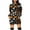 Multicolor, variant on WFJCJPAF 2025 New Halloween Halloween Dresses for Short Women,Women's Hooded Long Sleeve Halloween Print Dress LooseFashion Mini Dress,Halloween Dresses for Women - Multicolor S