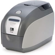 Restored Zebra P110i Color ID Card Printer System   Single-Sided, 300 DPI, USB Connectivity P110i-0000A-ID0 + Starter Supply Kit