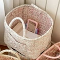 thumbnail image 4 of Floral Fabric Storage Basket Large Laundry Basket Laundry Hamper Decor Supplies (Style 3), 4 of 10