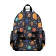 thumbnail image 3 of Sun and Moon Backpack - Waterproof & Breathable School Bag for Teens, Sci-Fi Lovers Design with Chest Buckle, 3 of 5