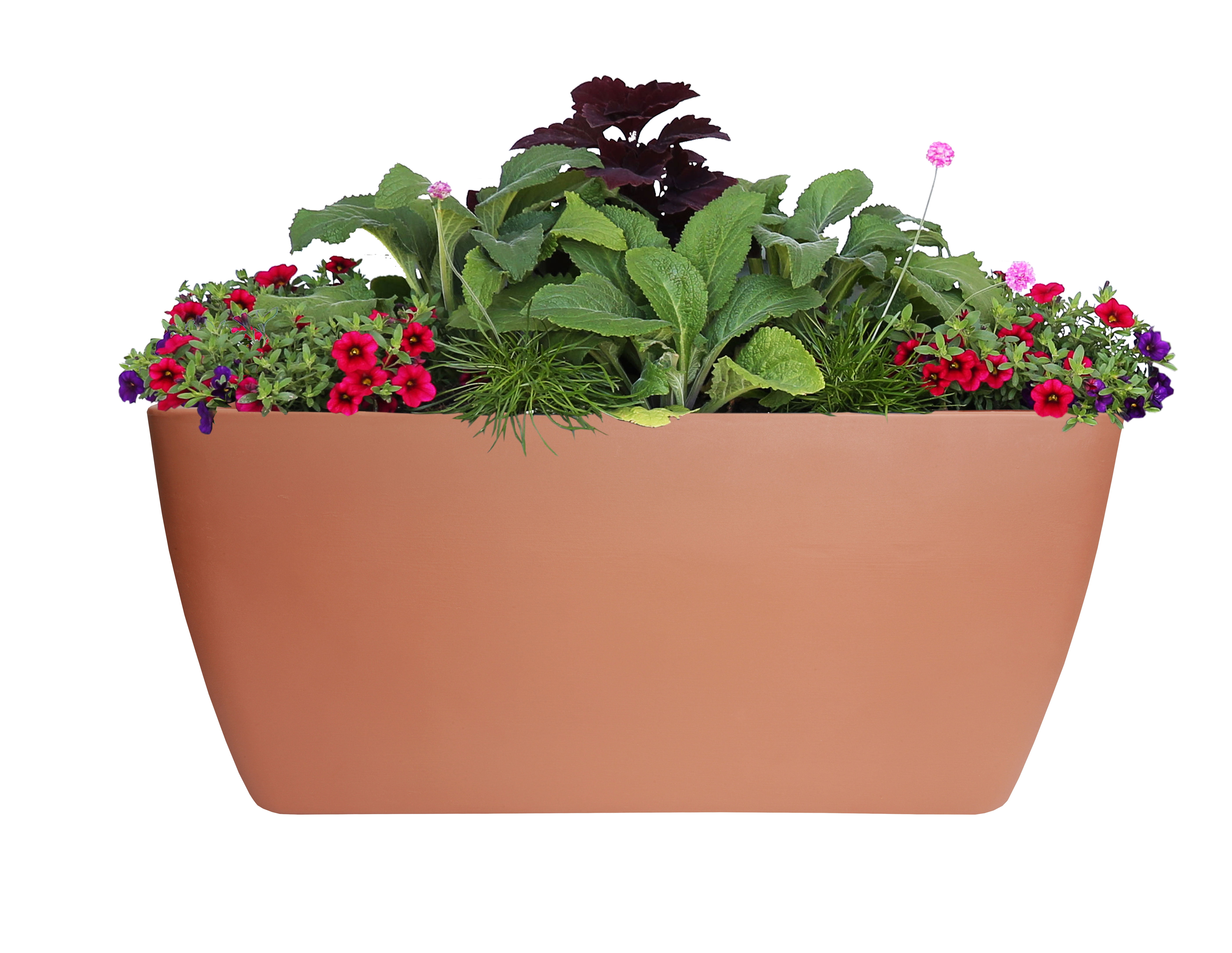 Algreen 50 Gallon Manhattan Balcony Planter and Pond