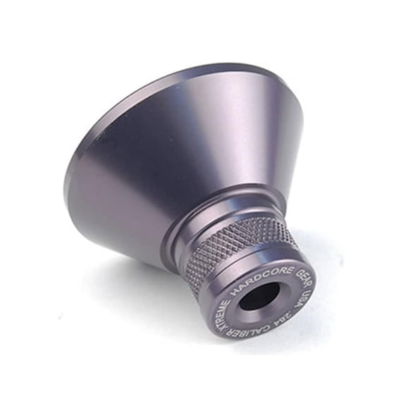 Precision Hardcore Gear Powder Funnel 284 Caliber, 7mm Machined Aluminum Smoke