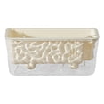 thumbnail image 3 of Zorion Large PET Self Watering Rectangular Planter Box with Drainage for Balcony Office Beige, 3 of 9