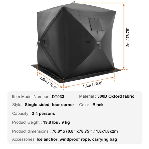 Ice shelter accessories hot sale