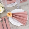 thumbnail image 5 of BalsaCircle 20 Dusty Rose Rectangular 17x12" Disposable Airlaid Paper Dinner Table Napkins Party Events Decorations, 5 of 8