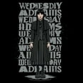 thumbnail image 2 of Juniors Wednesday Cartoon Addams T Shirt, 2 of 2