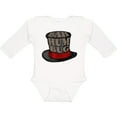 thumbnail image 3 of Inktastic Scrooge's Top Hat Bah Humbug Boys or Girls Long Sleeve Baby Bodysuit, 3 of 5
