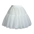 thumbnail image 4 of Falda de enagua para mujer con cintura elástica debajo de la falda para cosplay de Lolita y ballet, 4 of 7