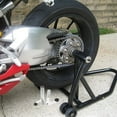 thumbnail image 3 of GOOHOCHY 1 Paire Support de Moto Robuste Tube Carré en Fer pour Rangement, 3 of 7