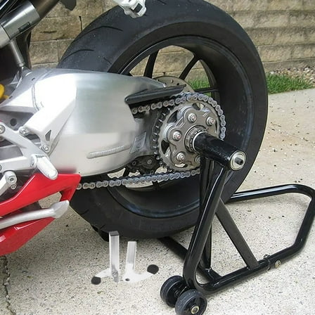 LULULION Motorcycle Lift Frame Support Stand Multi 1 Pair U-Shaped Top Head Support