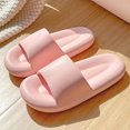 thumbnail image 4 of 2 uds zapatillas de casa antideslizantes de secado rápido para verano playa Hotel mujeres hombres 36-37 36-37 rosa Yuyangstore Zapatillas de casa antideslizantes, 4 of 8