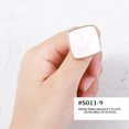 thumbnail image 1 of DPTALR Manicure Tray Agate Crystal Painted Nail Display Manicure Tools, 1 of 3