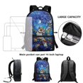 thumbnail image 6 of Uourmeti Owl Large Capacity School Backpack for Work Outdoor, Durable Multiple Pockets Student Bookbag Daypack, 6 of 6