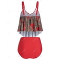 thumbnail image 2 of Tankini Talla Extra Estampado Esqueleto Rosegal Blusas Tallas Grandes, 2 of 5