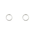 thumbnail image 3 of Cateissary 50 piezas de anillos de encuadernación de Metal, álbumes circulares DIY, aros de libro de hojas sueltas, anillo de álbum de recortes Plata interior 20mm 2piezas, 3 of 6