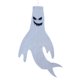 thumbnail image 1 of Halloween al aire libre colgante fantasma Windsocks banderas interior colgante banderas para frente 46cm-B kusrkot Bandera de manga de viento de Halloween, 1 of 8