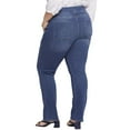 thumbnail image 2 of NYDJ womens  Plus Marilyn Rendezvous Straight Leg Jean, 28W, 2 of 3