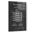 thumbnail image 2 of Epic Art 'Carrier Blueprint Patent Chalkboard,' Acrylic Glass Wall Art, 16"x24", 2 of 3