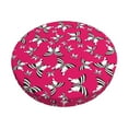 thumbnail image 2 of Round Bar Stool Seat Covers, Butterfly Elastic Round Chair Cover Stool Seat Slipcover Bar Stool Cushions Round Pad for 12-14 inch, 2 of 7
