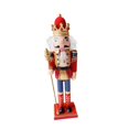 thumbnail image 5 of Tachiuwa Christmas Nutcracker Ornament,Miniature Nutcracker Figures,Craft,DIY Toy Classic Gift Figures Christmas Figure for Xmas Decor red, 5 of 10