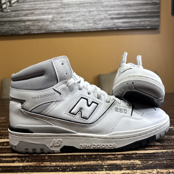 Size 13- New Balance 650 "White/Grey" sneakers | BB650RWC | New
