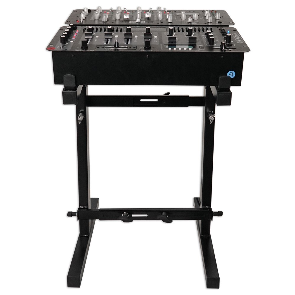 Rockville RXS20 Portable Mixer Stand w/ Adjustable Height and Width