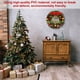thumbnail image 4 of Matsuzay Guirnalda de Navidad PVC simulación Navidad guirnalda decoración puerta colgante ventana Prop regalo para fiesta interior al aire libre Kits de decoración para fiestas Matsuzay HA007957-00, 4 of 6