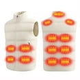 thumbnail image 2 of Turilly Plus Size Heated Jacket Vests For Men And Women 13 Heating Heated Jacket Winter Double Remote Control Heating Coat, 2 of 6
