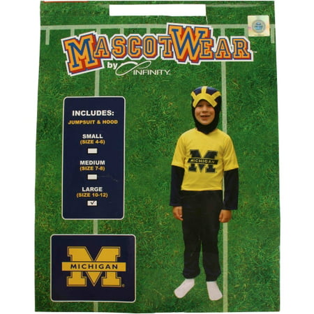 Michigan Wolverines Youth Halloween Costume