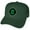 JLA Green Lantern Athletic Logo-Hunter Green, variant on Justice League The Flash Athletic Logo Foam Snapback Trucker Hat - Unisex for Men and Women