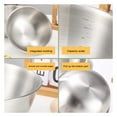 thumbnail image 5 of Yesbay Stainless Steel Mixing Bowls,Nesting Salad Mixing Bowls with Scale Marks Cooking Bowls for Baking Kneading Marinating, 5 of 11
