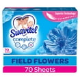thumbnail image 3 of (6 pack) Suavitel Complete Dryer Sheets, Fabric Conditioner, Field Flowers, 70 Sheets, 3 of 16