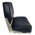 thumbnail image 2 of Horizon Manufacturing Boat Seat Low Back Fold Down Marine Boating Bass Fishing Pontoon 1003-AD NAVY, 2 of 4