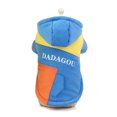 thumbnail image 4 of kladzum Dog Clothes Pet Clothes Fall and Winter Clothes New Two-Legged Color Matching Cotton Coat Warm Dog Coat Dogs Costumes, 4 of 5