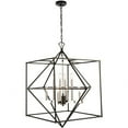 thumbnail image 5 of AC11208-Artcraft Lighting-Roxton - 8 Light Chandelier-Matte Black/Harvest Brass Finish, 5 of 7