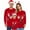 Red, variant on Christmas Sweatshirt Family Sets Matching Christmas Pullover Shirts Funny Pajama Tops Sleepwear Long Sleeve Holiday Sweaters