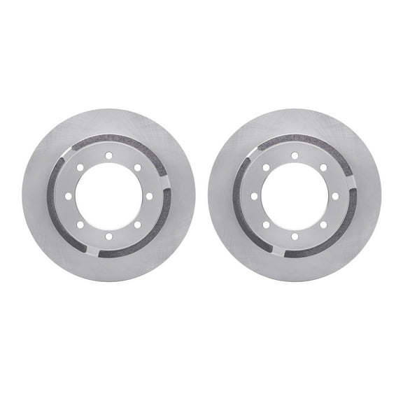 Dynamic Friction Company Rear Brake Rotors 6002-54206