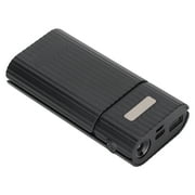 21700 Battery Charger, Fast Charging DIY Power Bank Portable Reliable  For Electronic Products Black,White