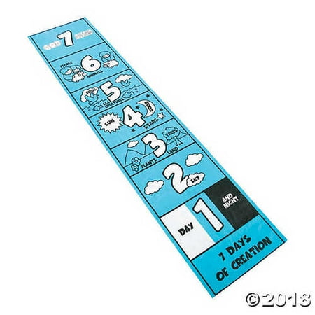 7 Days of Creation Aisle Runner