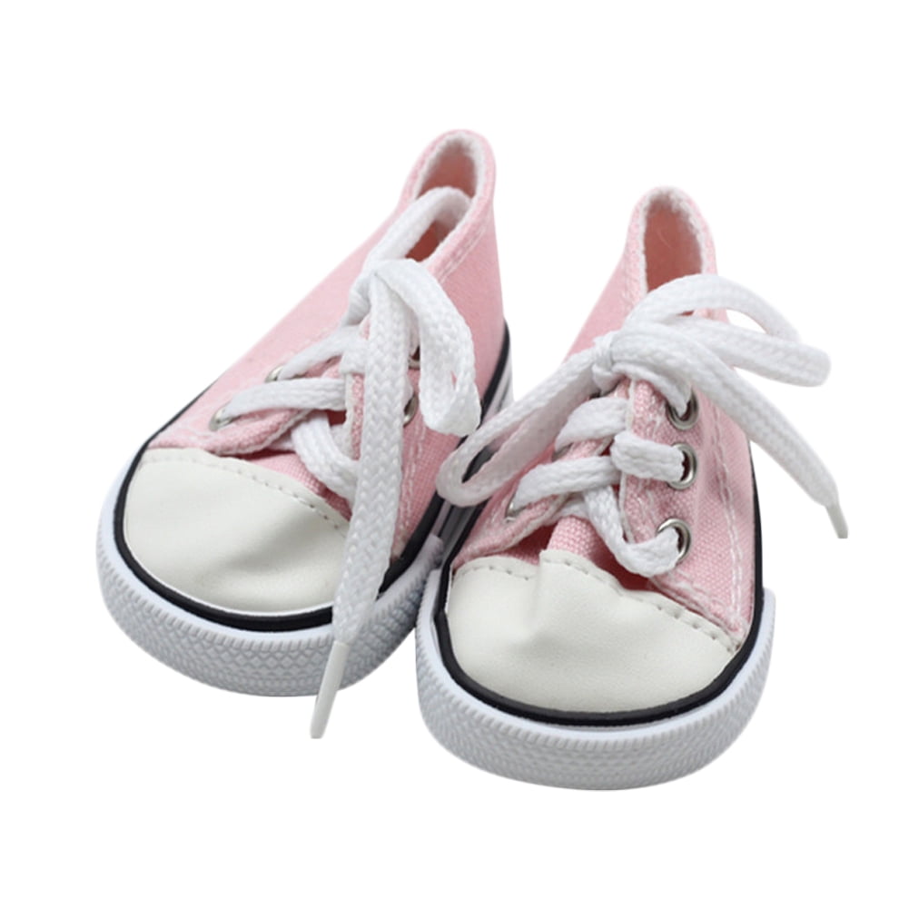 Daily Costumes Glitter   Shoes Canvas Shoes For 18 Inch     Accessory Doll Clothes Daily Fashion