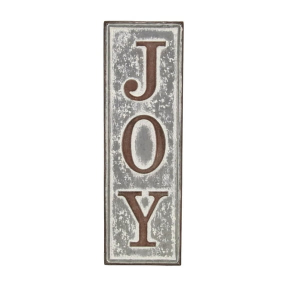 Cheungs Farmhouse Style "Joy", Vertical Wall Sign