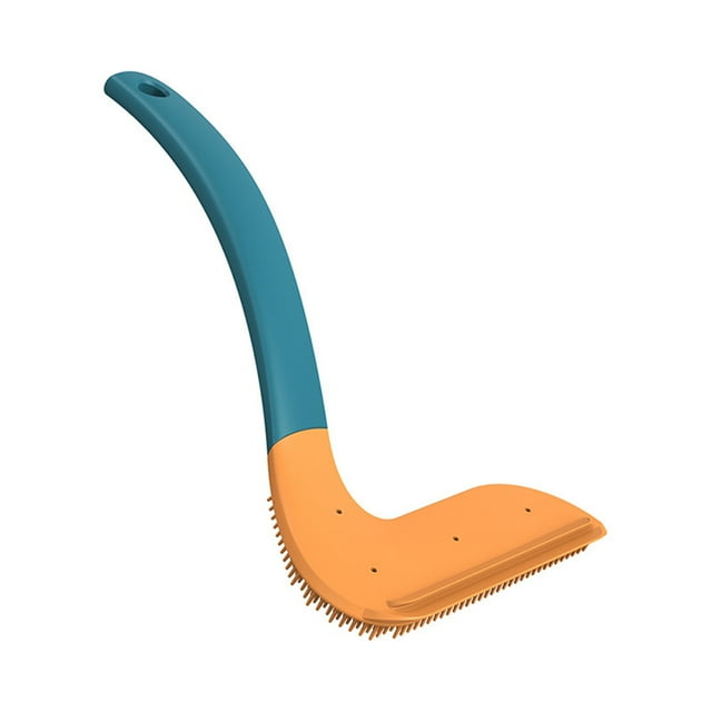 Xihbxyly Escobilla de Goma Multifuncional, Hoja Suave para Una Limpieza Sin Marcas, Limpiacristales Eficiente, Ideal para Espejos de Baño y Parabrisas de Coche, Mango Ligero, Almacenamiento Compacto,