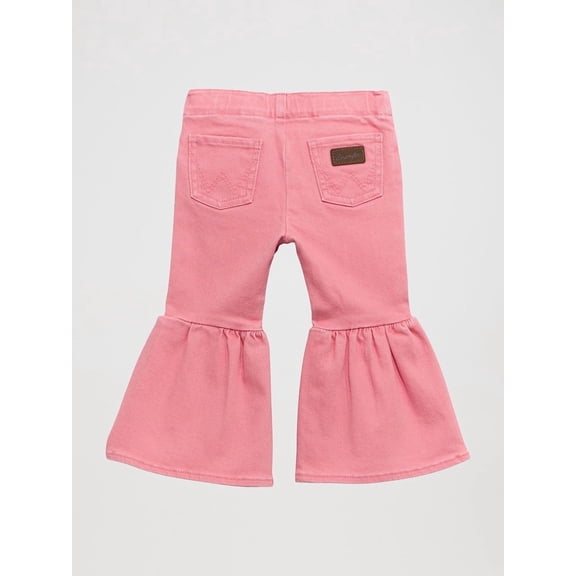 Wrangler Babygirl Ruffle Flare Pink - Kids Girls Shirt - 112375233