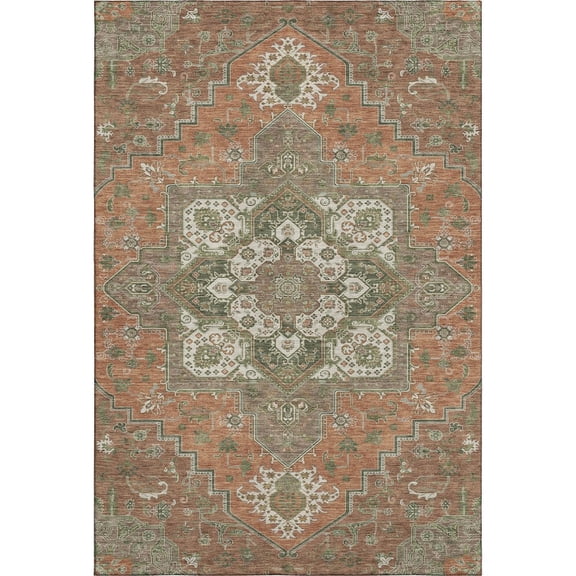 Dalyn Rugs Premium Machine Washable Mayfield AMF1036 Rust 2'6" x 3'10" Rug
