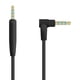 thumbnail image 1 of Cable de audio AUX de 2,5 mm a 3,5 mm, cable para auriculares de 1,4 m para QC25 Negro, 1 of 6