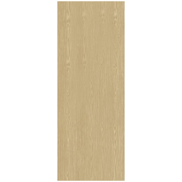Greenadscape Wood Grain Floor Tile Beige Pvc For Kitchen 1Pcs